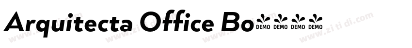 Arquitecta Office Bo字体转换